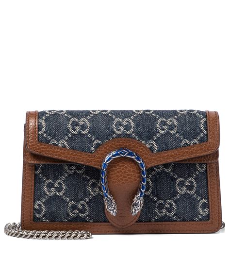 gucci supper mini|Gucci denim bag mini.